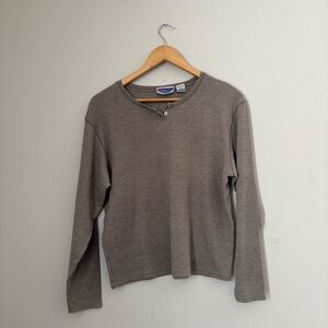 2/$10 Northcrest Tan Knit Top